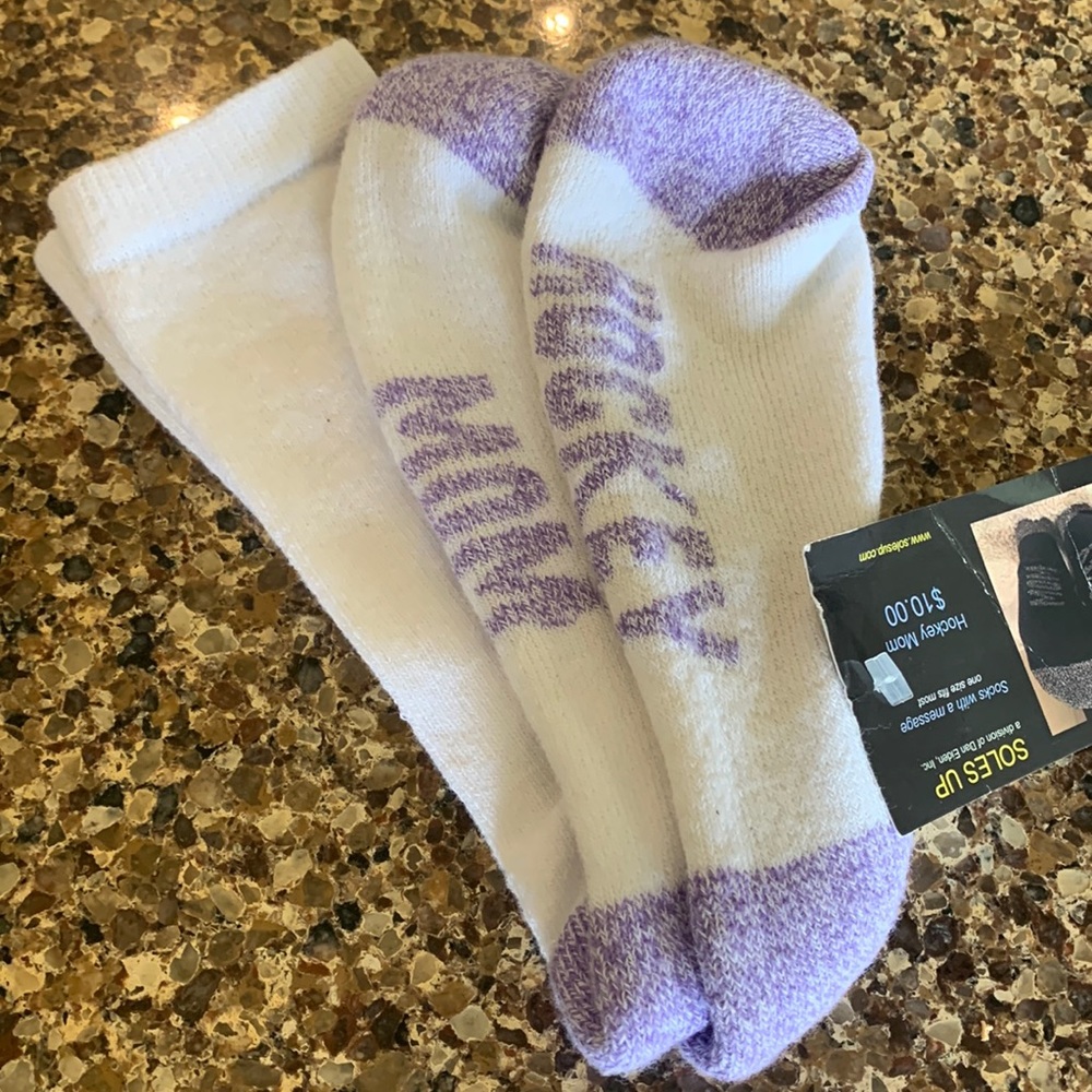 3/$15 Hockey Mom Socks